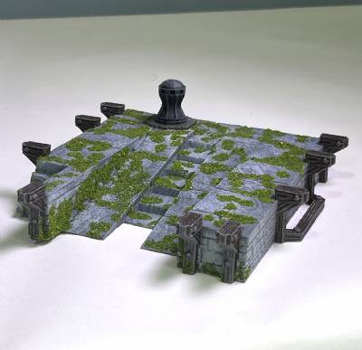 Small Stone Jetty (painted)